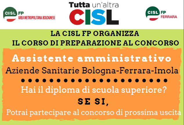 IL CORSO DI PREPARAZIONE AL CONCORSO – Assistente amministrativo