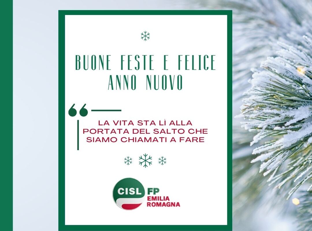 Buone Feste da CISL FP Emilia Romagna