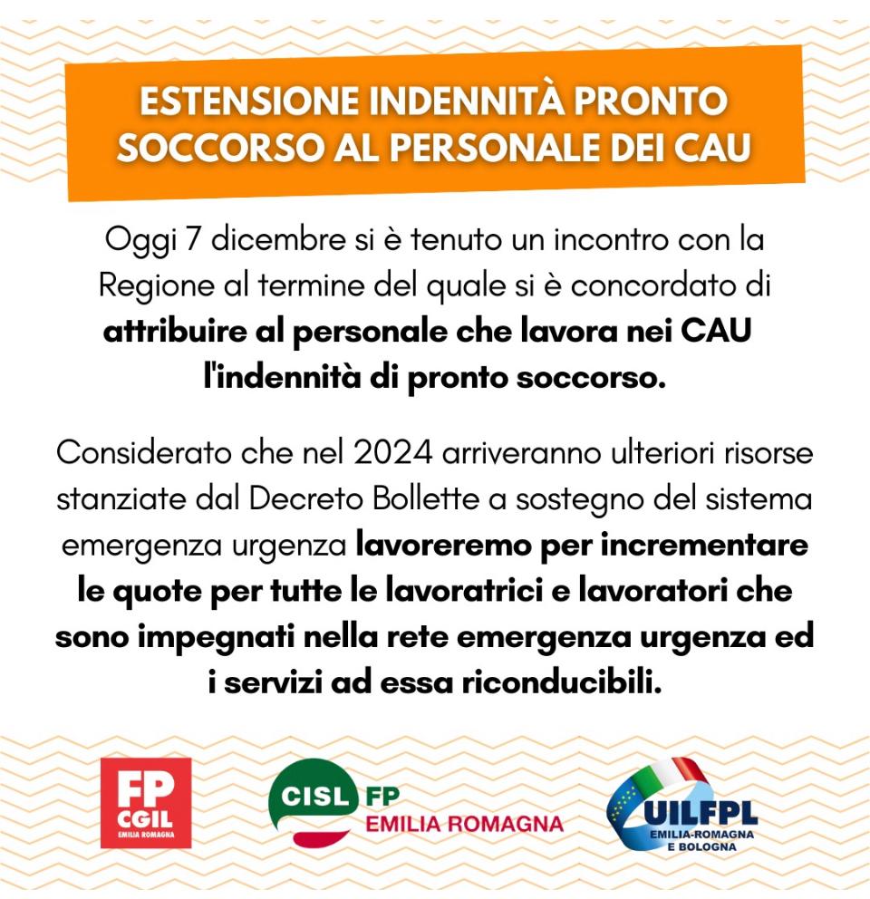 estensione indennità cau