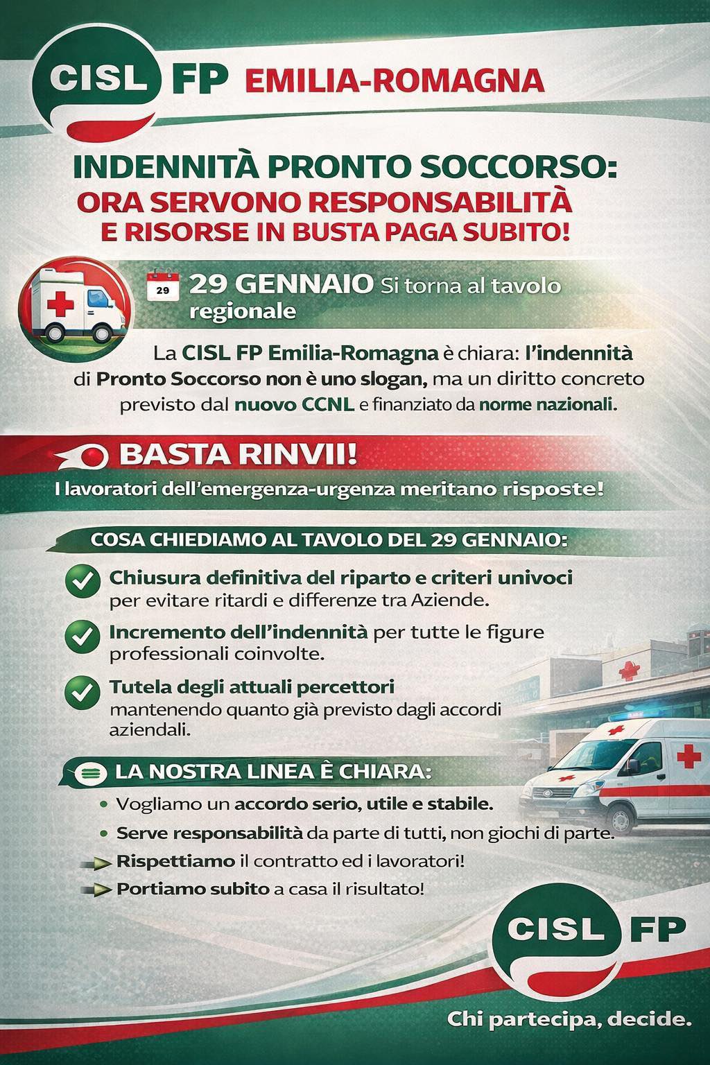 INDENNITA’ DI PRONTO SOCCORSO